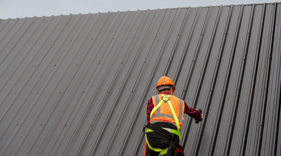 Professional metal roof installation services in Sidney, KY
